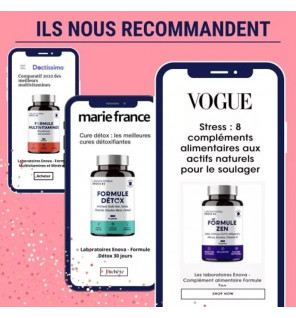 Formule Immunité – Multivitamines & Phyto-Complexe Naturel | Vitamines C, E, A, Échinacée, Ginseng | Laboratoires Enova