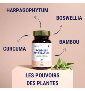 Formule Articulations – Curcuma, Harpagophytum & Boswellia pour Mobilité & Souplesse | Complément Naturel | Laboratoires Enova