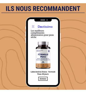 Formule Peau – Collagène Marin, Acide Hyaluronique & Coenzyme Q10 | Hydratation & Éclat | Laboratoires Enova