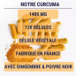 Curcuma, Poivre Noir & Gingembre – Articulations & Digestion Curcuma, Poivre Noir & Gingembre – Articulations & Digestion