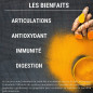 Curcuma, Poivre Noir & Gingembre – Articulations & Digestion Curcuma, Poivre Noir & Gingembre – Articulations & Digestion