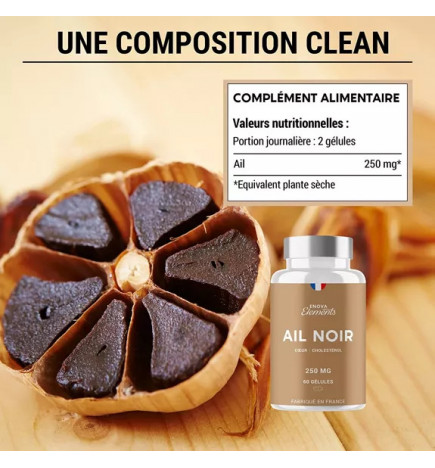 Ail Noir Fermenté – Circulation & Cœur