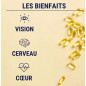 Oméga-3 Ultra Concentré - 60 gélules - Laboratoires Enova - Cœur & Cerveau Oméga-3 Ultra Concentré - 60 gélules - Laboratoires Enova - Cœur & Cerveau