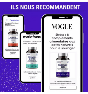 Formule Zen - 60 gélules | Anti-Stress & Relaxation | Laboratoires Enova