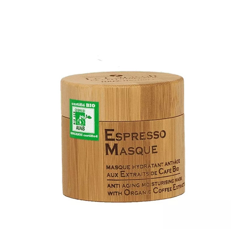 Espresso Masque - Masque Hydratant Anti-Âge aux Extraits de Café Bio - 150 ml - Le Caracoli Espresso Masque - Masque Hydratant Anti-Âge aux Extraits de Café Bio - 150 ml - Le Caracoli