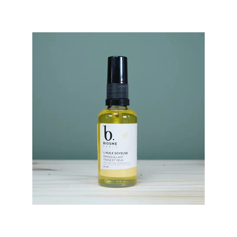 L’Huile Soyeuse – Démaquillant Visage & Yeux L’Huile Soyeuse – Démaquillant Visage & Yeux