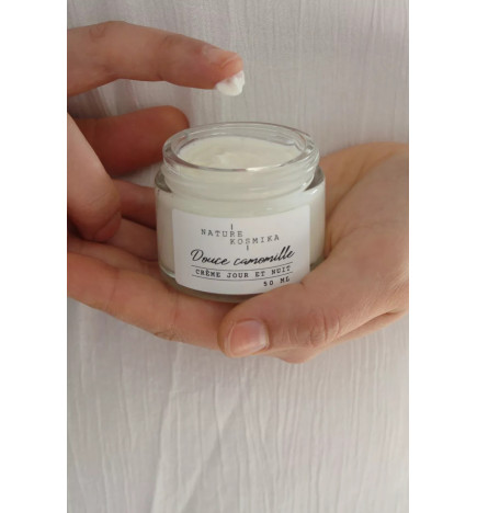 Douce Camomille – Crème Riche Jour & Nuit – Soin Apaisant & Nourrissant