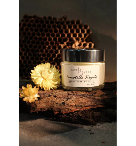 Immortelle Royale – crème anti-âge naturelle pour une peau lissée, tonifiée et éclatante
