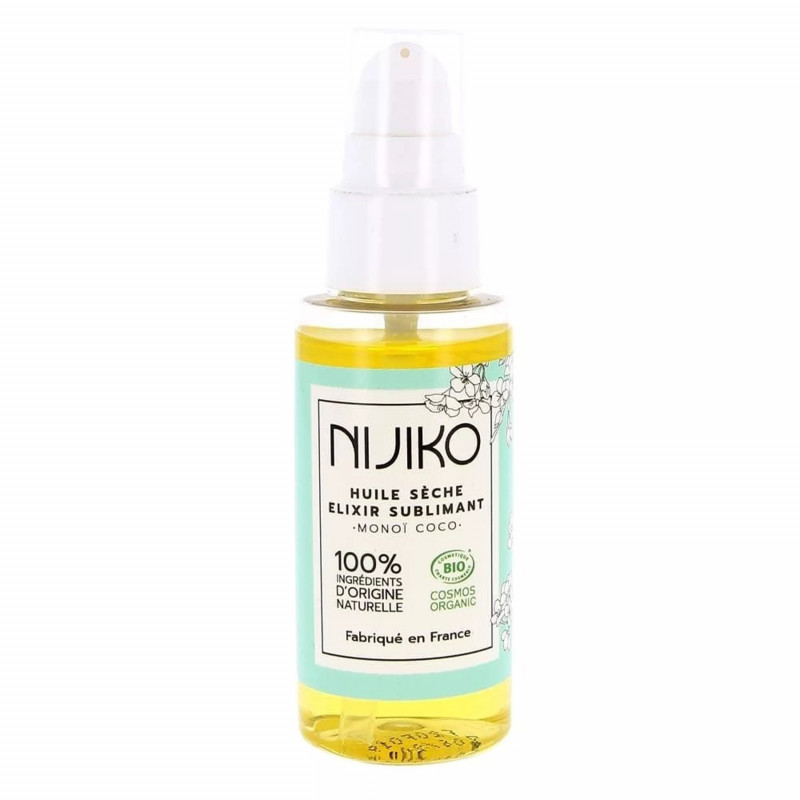 Huile Sèche Bio Monoï & Coco – Soin Sublimateur Corps & Cheveux 100ml Huile Sèche Bio Monoï & Coco – Soin Sublimateur Corps & Cheveux 100ml