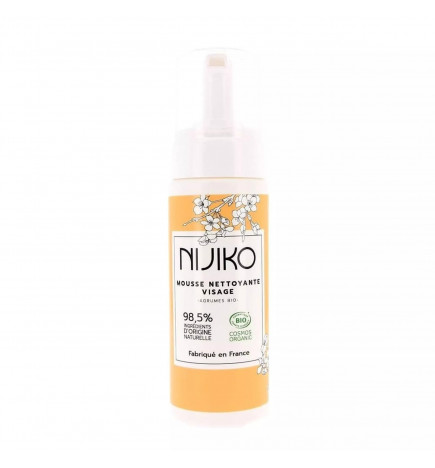 Mousse Nettoyante Visage Bio pour Peau Grasse – soin purifiant et équilibrant au naturel