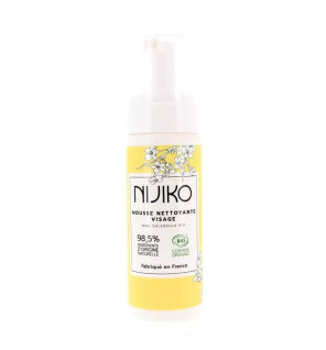 Mousse Nettoyante Visage Bio Peau Sensible – nettoyant ultra doux et apaisant pour une peau respectée au quotidien