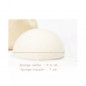 Éponge Konjac Blanche – Nettoyant Visage Naturel Éponge Konjac Blanche – Nettoyant Visage Naturel