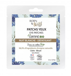 Patchs Yeux Nuit Blanche – Défatigants & Coton Bio