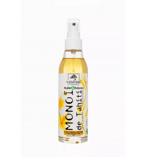 Monoï de Tahiti 4 Saisons Tiaré Naturado – huile de soin florale et exotique, 150 ml