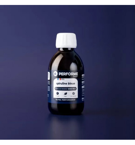 Spiruline concentrée à 12000 mg/l en Phytocyanine